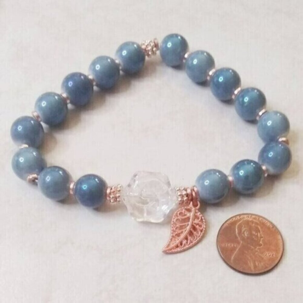 Rose Blossom Beaded Bracelet | Effortless Girly Chic | Sexy Feminine Essence